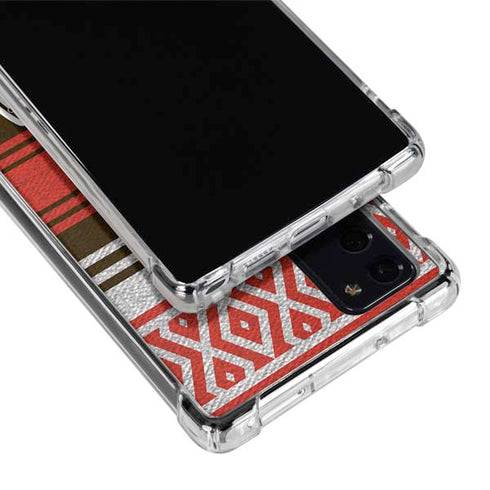 NFL Cleveland Browns Trailblazer Galaxy Note20 5G Clear Case