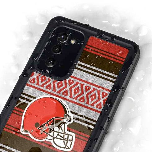 NFL Cleveland Browns Trailblazer Galaxy Note20 5G Waterproof Case