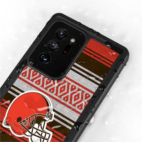 NFL Cleveland Browns Trailblazer Galaxy Note20 Ultra 5G Waterproof Case