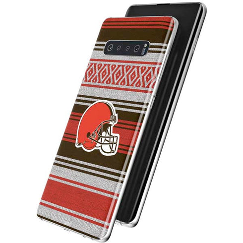 NFL Cleveland Browns Trailblazer Galaxy S10 Plus Skin