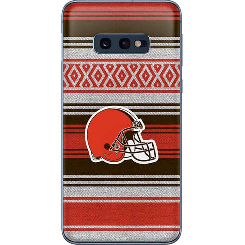 NFL Cleveland Browns Trailblazer Galaxy S10e Skin