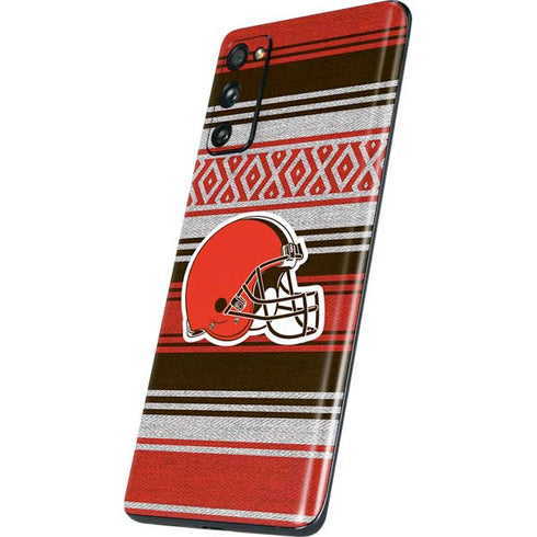 NFL Cleveland Browns Trailblazer Galaxy S20 Fan Edition Skin