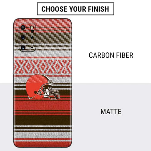 NFL Cleveland Browns Trailblazer Galaxy S20 Plus Skin