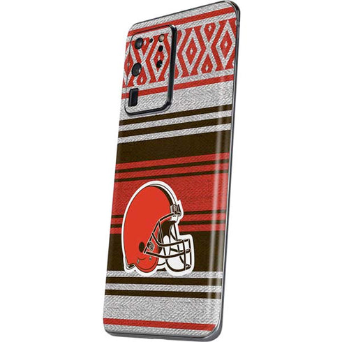 NFL Cleveland Browns Trailblazer Galaxy S20 Ultra 5G Skin