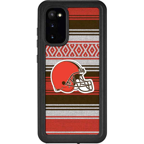 NFL Cleveland Browns Trailblazer Galaxy S20 Waterproof Case