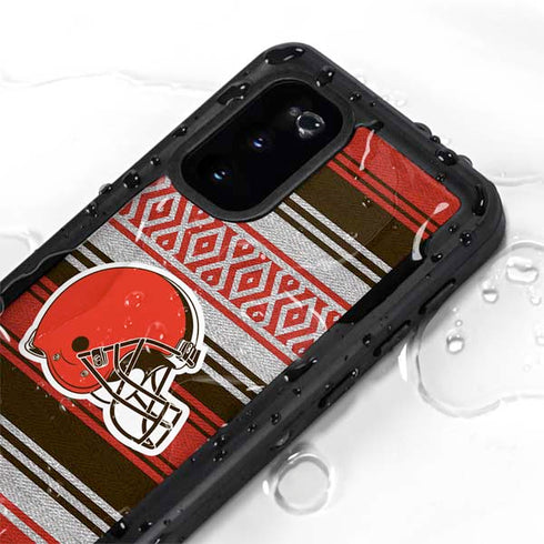 NFL Cleveland Browns Trailblazer Galaxy S20 Waterproof Case