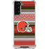 NFL Cleveland Browns Trailblazer Galaxy S21 FE Clear Case