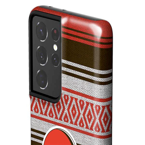 NFL Cleveland Browns Trailblazer Galaxy S21 Ultra 5G Pro Case