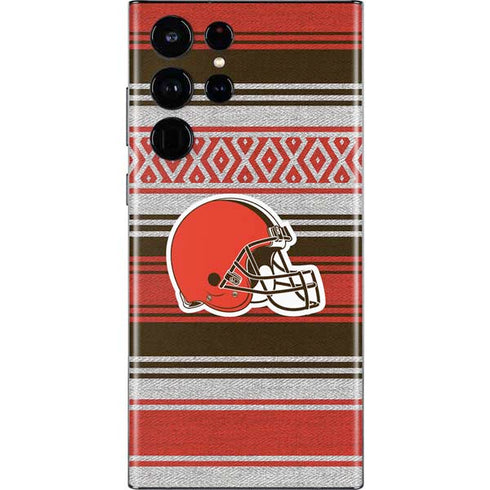 NFL Cleveland Browns Trailblazer Galaxy S22 Ultra Skin