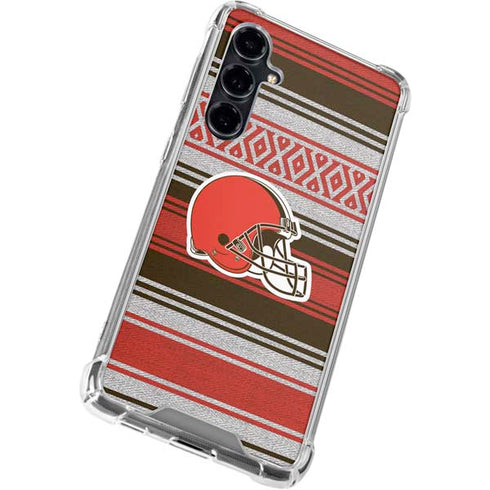 NFL Cleveland Browns Trailblazer Galaxy S23 FE Clear Case