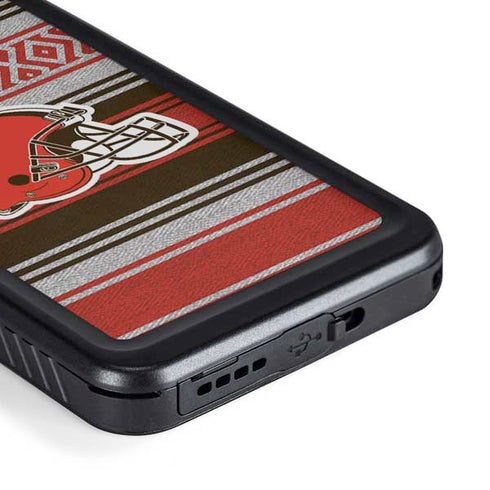 NFL Cleveland Browns Trailblazer Galaxy S23 Waterproof Case
