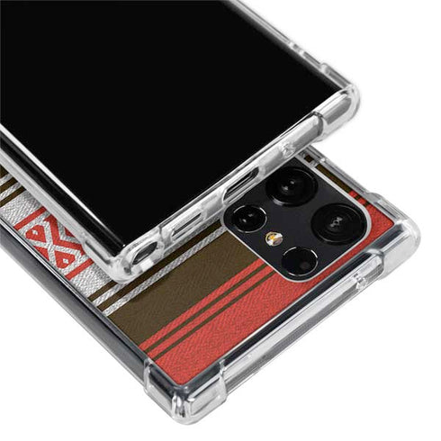 NFL Cleveland Browns Trailblazer Galaxy S24 Ultra Clear Case