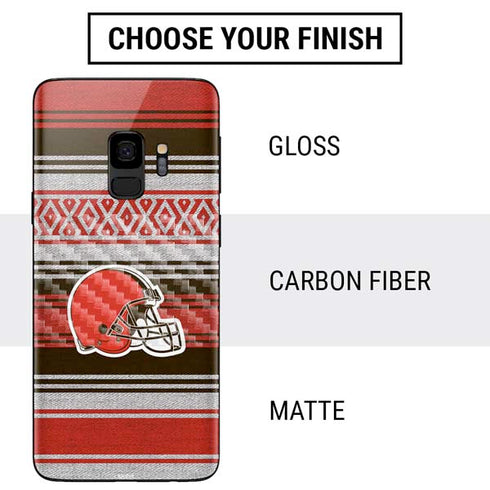 NFL Cleveland Browns Trailblazer Galaxy S9 Skin