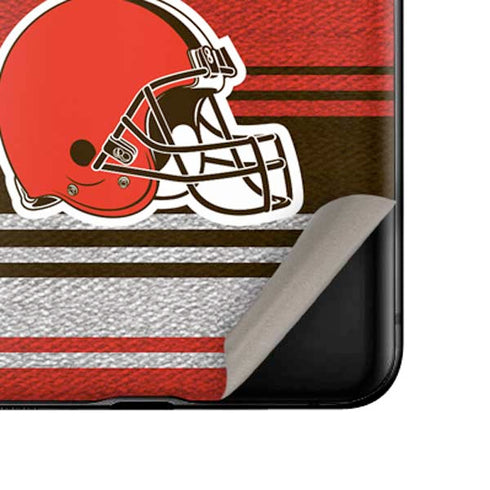 NFL Cleveland Browns Trailblazer Galaxy Z Flip Skin