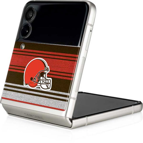 NFL Cleveland Browns Trailblazer Galaxy Z Flip3 5G Skin
