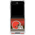 NFL Cleveland Browns Trailblazer Galaxy Z Flip5 5G Clear Case
