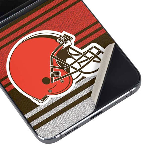 NFL Cleveland Browns Trailblazer Galaxy Z Flip5 5G Skin