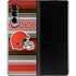 NFL Cleveland Browns Trailblazer Galaxy Z Fold3 5G Skin