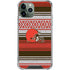 NFL Cleveland Browns Trailblazer iPhone 11 Pro Max Clear Case