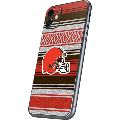NFL Cleveland Browns Trailblazer iPhone 11 Skin