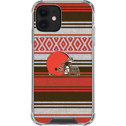 NFL Cleveland Browns Trailblazer iPhone 12 Clear Case