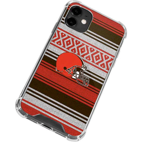 NFL Cleveland Browns Trailblazer iPhone 12 Clear Case