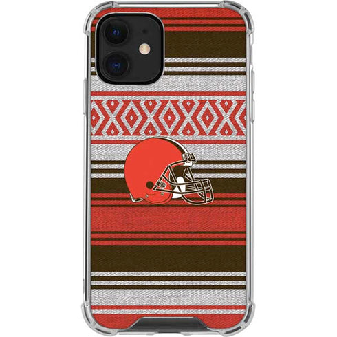 NFL Cleveland Browns Trailblazer iPhone 12 Mini Clear Case