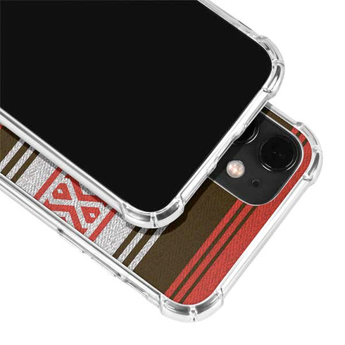 NFL Cleveland Browns Trailblazer iPhone 12 Mini Clear Case