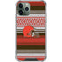 NFL Cleveland Browns Trailblazer iPhone 12 Pro Clear Case