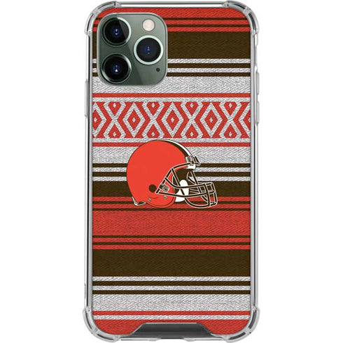 NFL Cleveland Browns Trailblazer iPhone 12 Pro Max Clear Case