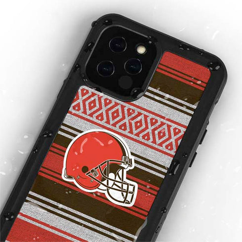 NFL Cleveland Browns Trailblazer iPhone 12 Pro Waterproof Case