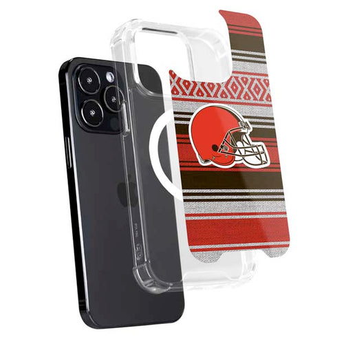 NFL Cleveland Browns Trailblazer iPhone 13 Pro Max MagSafe Case