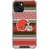 NFL Cleveland Browns Trailblazer iPhone 14 Clear Case