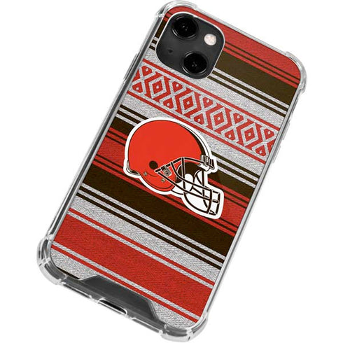 NFL Cleveland Browns Trailblazer iPhone 14 Clear Case