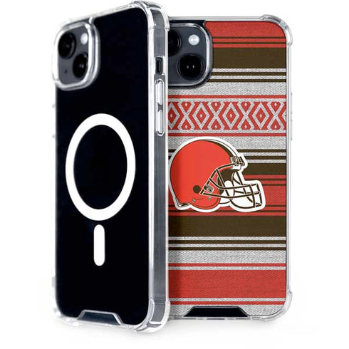 NFL Cleveland Browns Trailblazer iPhone 15 Plus MagSafe Case