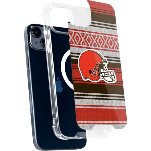 NFL Cleveland Browns Trailblazer iPhone 15 Plus MagSafe Case