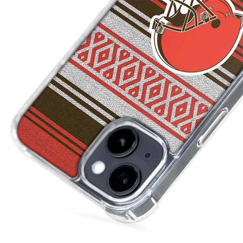 NFL Cleveland Browns Trailblazer iPhone 14 Plus MagSafe Case