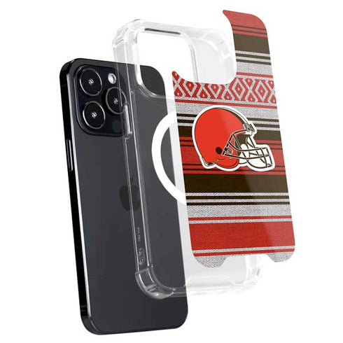 NFL Cleveland Browns Trailblazer iPhone 15 Pro MagSafe Case