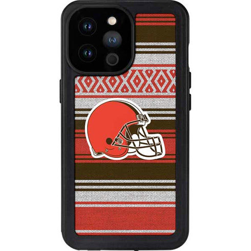 NFL Cleveland Browns Trailblazer iPhone 14 Pro Max Waterproof Case