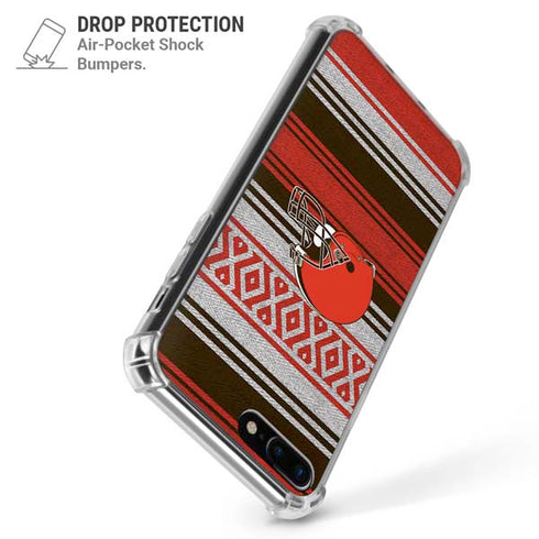 NFL Cleveland Browns Trailblazer iPhone 7/8 Plus Clear Case