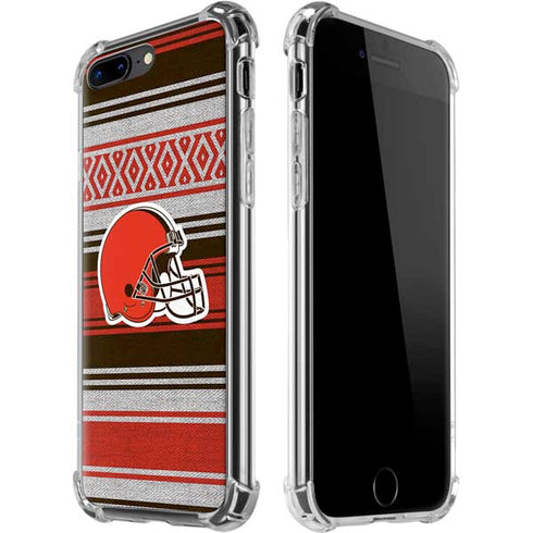 NFL Cleveland Browns Trailblazer iPhone 7/8 Plus Clear Case