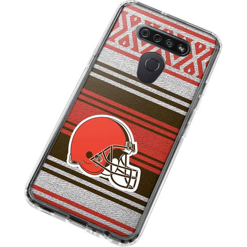 NFL Cleveland Browns Trailblazer LG K51/Q51 Clear Case