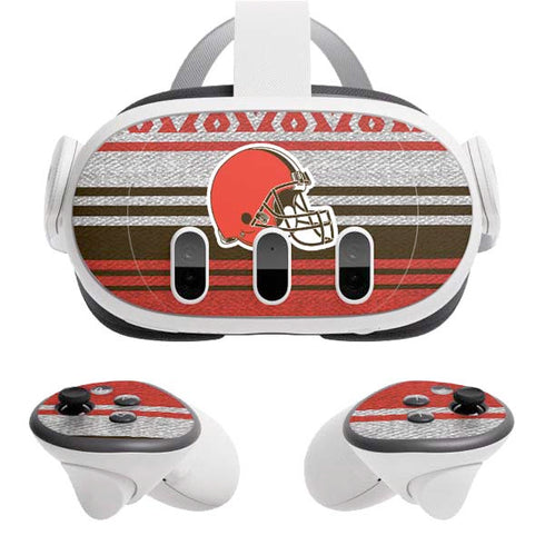 NFL Cleveland Browns Trailblazer Meta Quest 3 Skin