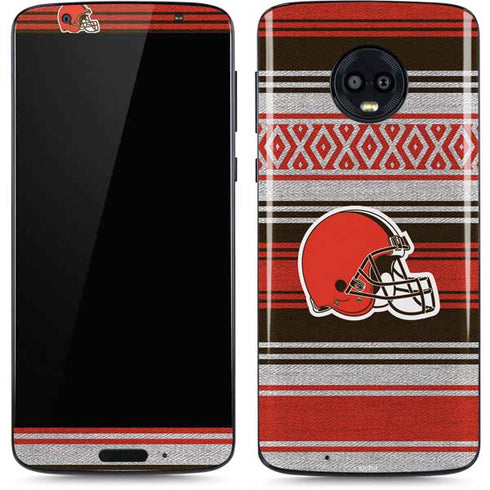 NFL Cleveland Browns Trailblazer Moto G6 Skin