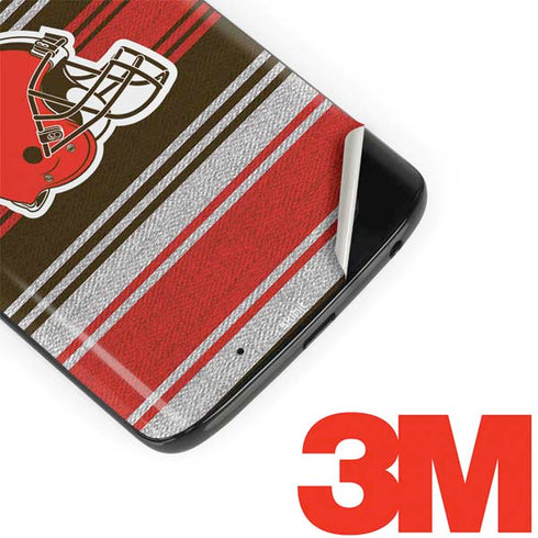NFL Cleveland Browns Trailblazer Moto G6 Skin