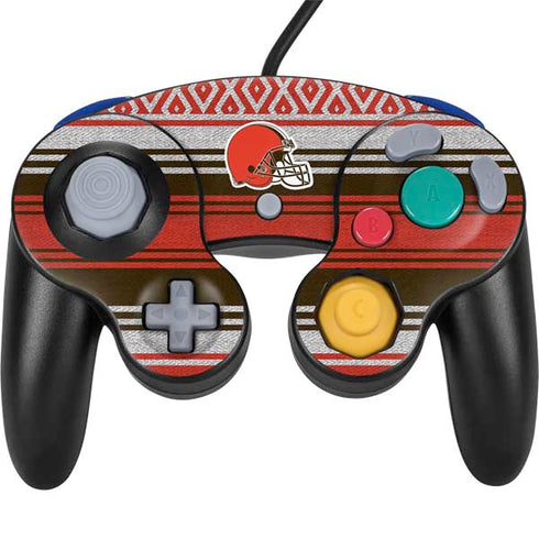 NFL Cleveland Browns Trailblazer Nintendo GameCube Controller Skin