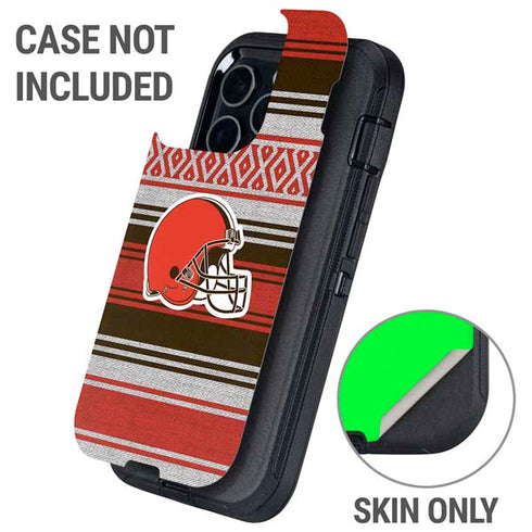 NFL Cleveland Browns Trailblazer Otterbox Defender iPhone Skin