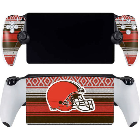 NFL Cleveland Browns Trailblazer PlayStation Portal Remote Player Skin