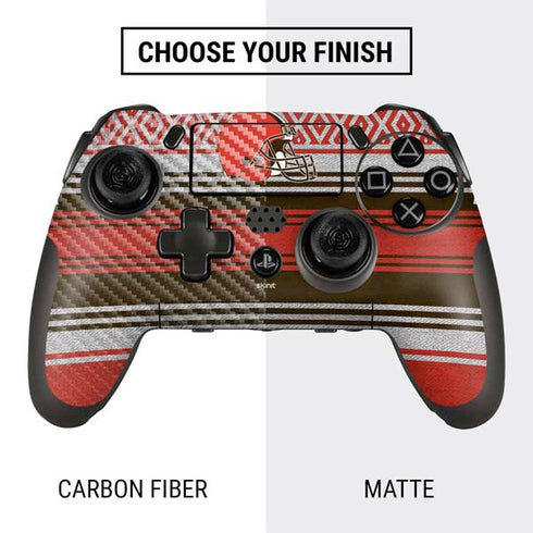 NFL Cleveland Browns Trailblazer PlayStation Scuf Vantage 2 Controller Skin
