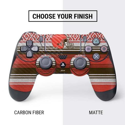 NFL Cleveland Browns Trailblazer PS4 Controller Skin